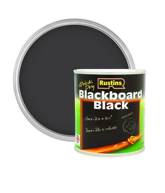 Rustins Quick Dry Blackboard Black