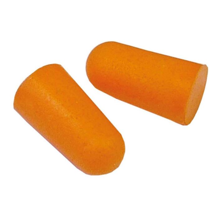 Vitrex Tapered Ear Plugs (Pack of 5 Pairs) – Orange