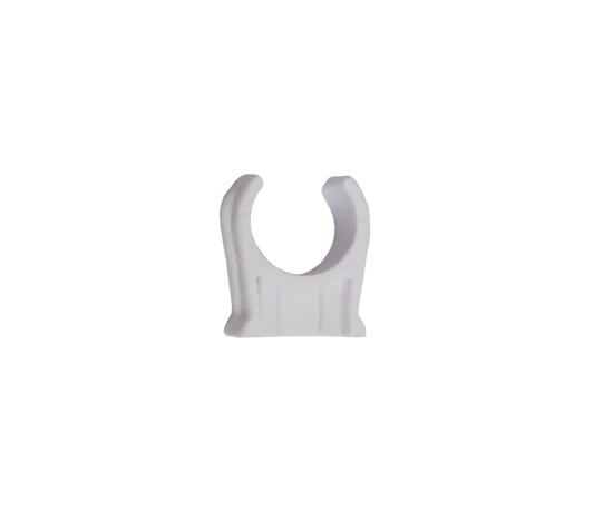 Securplumb 15mm White Snap In Pipe Clips Pack 50