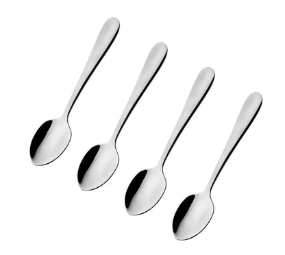 Windsor 4-Piece Espresso Spoon Set – Stainless Steel