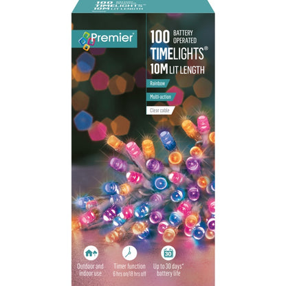 Premier 100 LED Multi Action Battery Operated TIMELIGHTS™