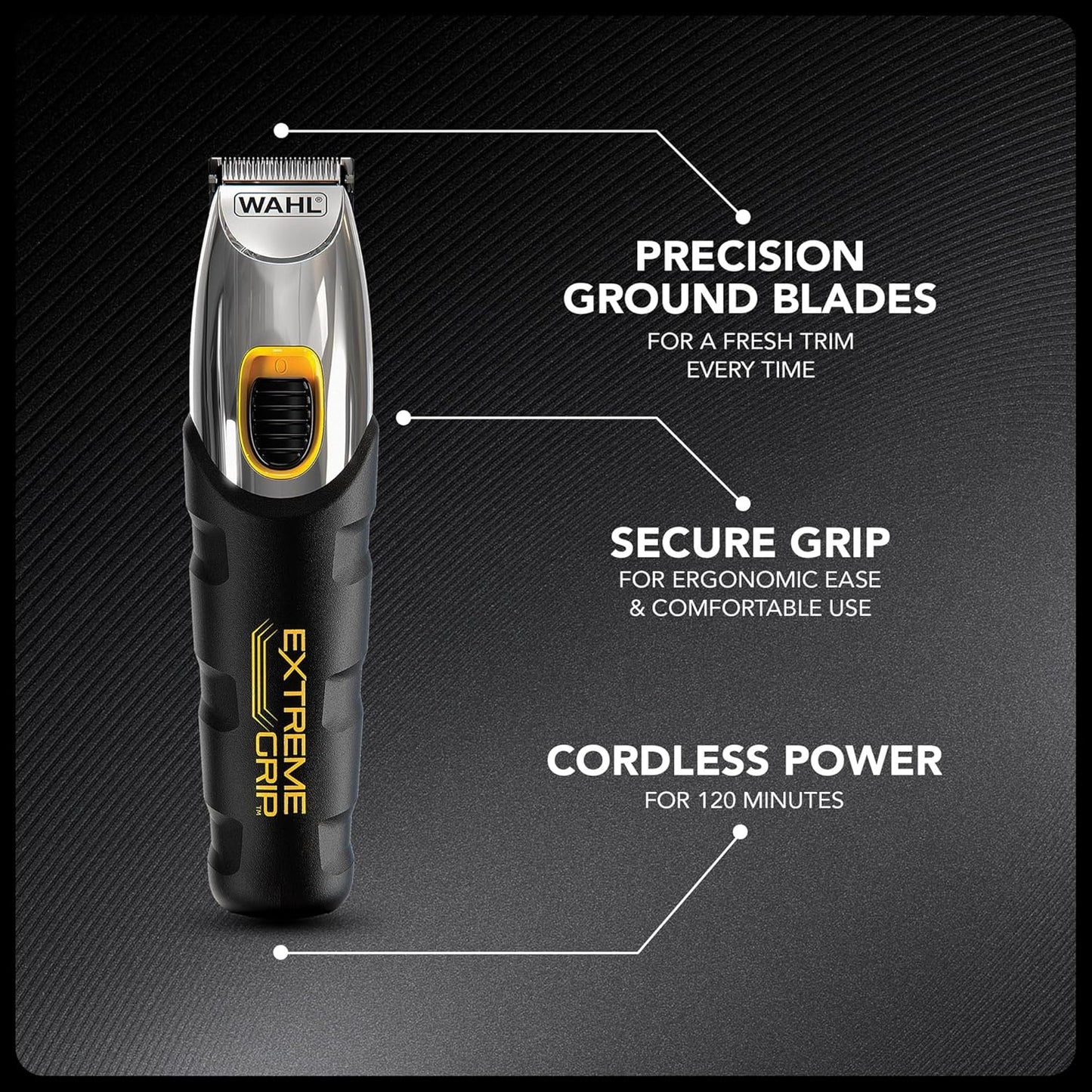 Wahl Extreme Grip Stubble & Beard Trimmer