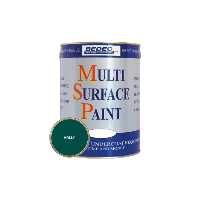 Bedec Multi-Surface Paint Soft Satin Holly 750ML