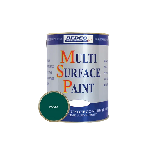 Bedec Multi-Surface Paint Soft Satin Holly 750ML