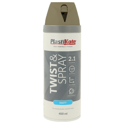 PlastiKote Twist & Spray Paint 400ML