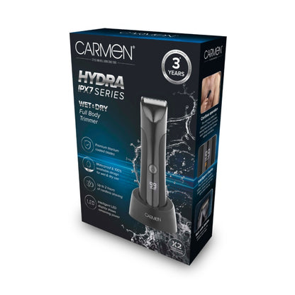 Carmen IPX7 Wet & Dry Body Trimmer