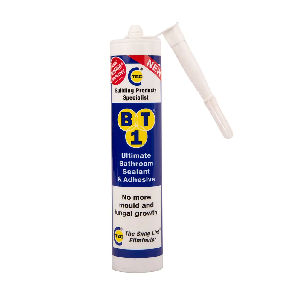 C-Tec BT1 Multi Purpose Bathroom Sealant & Adhesive 290ML