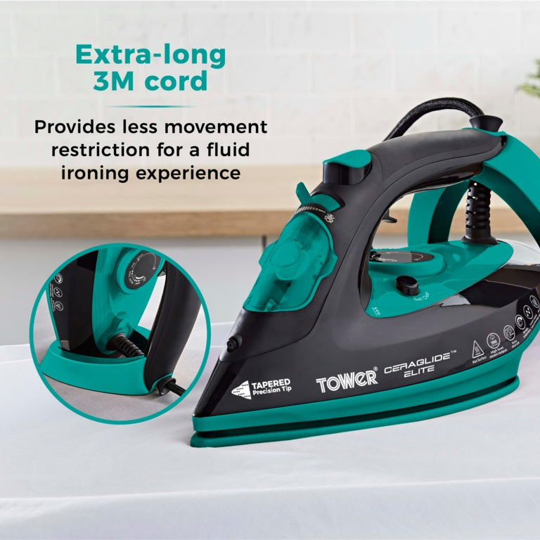 Tower Ceraglide Teal Iron (3100W)