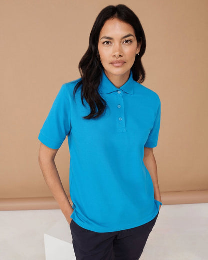 Prestige Ladies Henbury Polo Turquoise