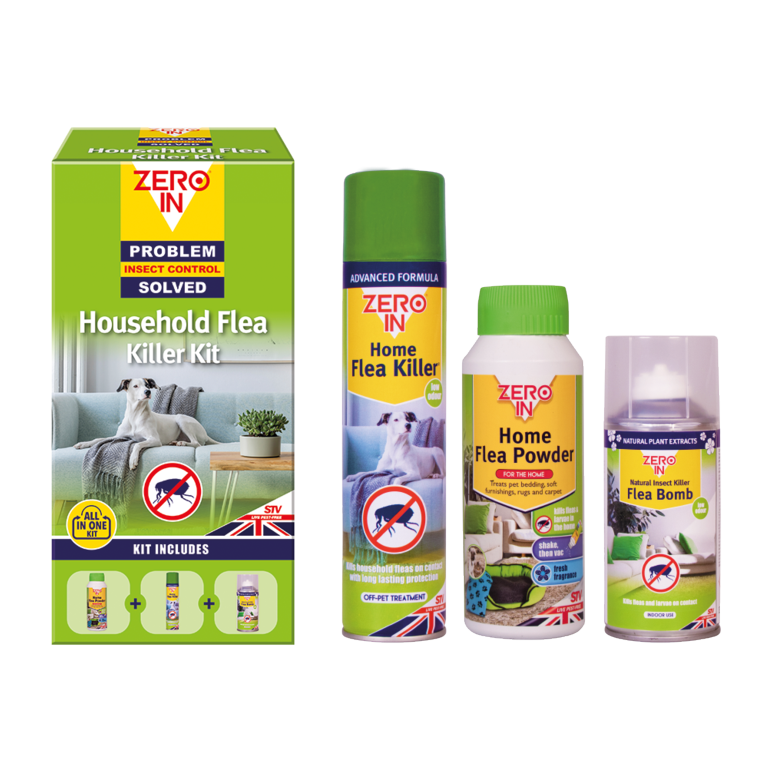 Zero In Household Flea Killer Kit