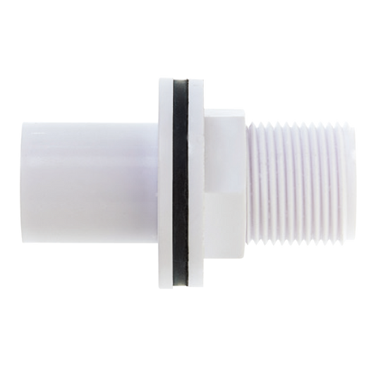 Securplumb Overflow Straight Tank Connector 22mm