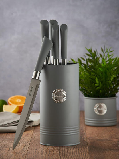 Typhoon Living Knife Block - Grey