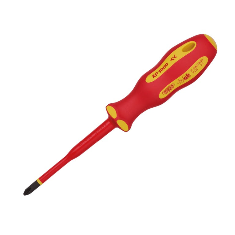 Draper VDE Cross Slot Screwdriver No.2 100mm