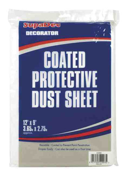 SupaDec Coated Protective Dust Sheet (12 x 9ft)
