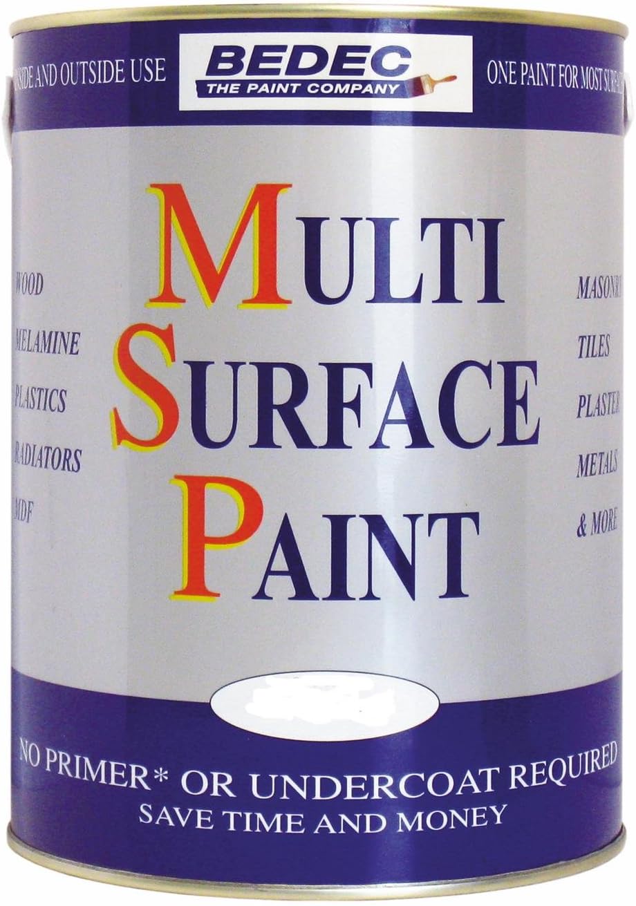 Bedec Multi-Surface Paint Soft Satin Inca 750ML