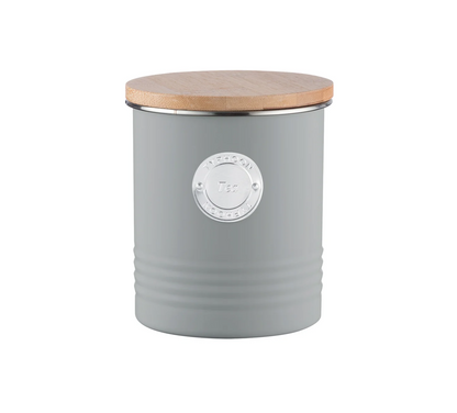 Typhoon Living Tea Canister – Grey