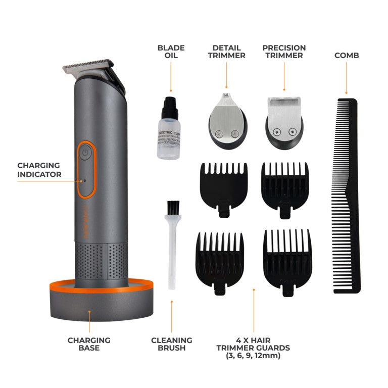 Carmen Titan Titanium Hair Clipper Set