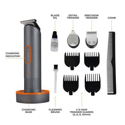 Carmen Titan Titanium Hair Clipper Set