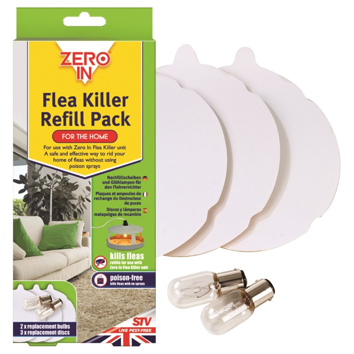 Zero In Flea Killer Refill Pack