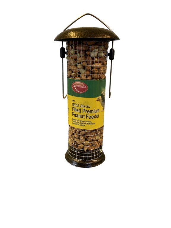 Ambassador Pre Filled Premium Metal Peanut Feeder