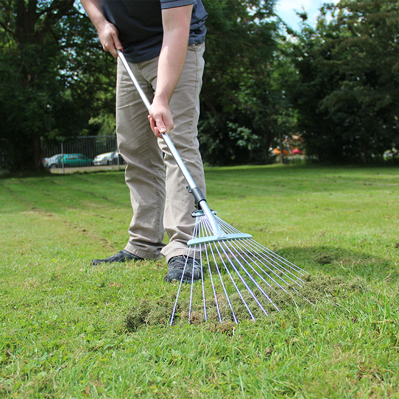 Wilkinson Sword Adjustable Lawn Rake