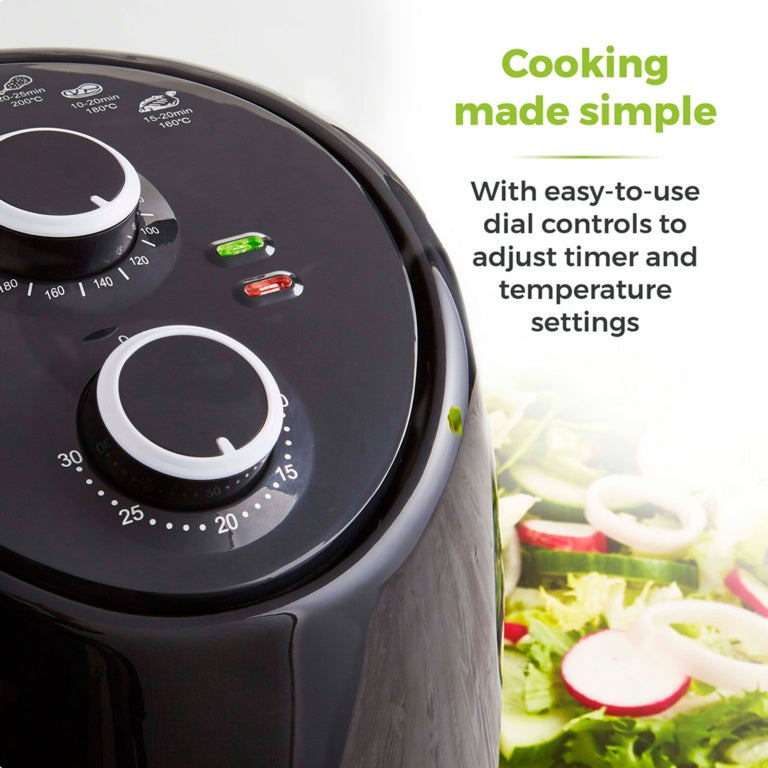 Tower Vortx Black Air Fryer 2L