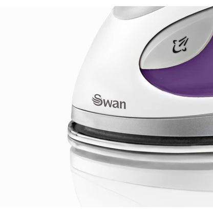 Swan Travel Iron With Pouch Purple