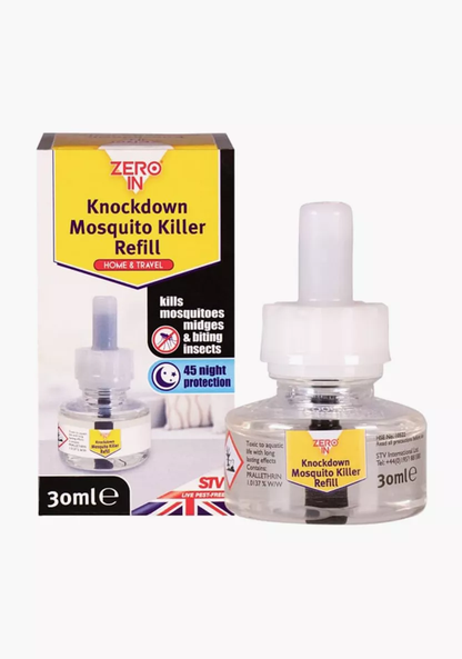 Zero In Knockdown Mosquito Killer Refill - 30ML