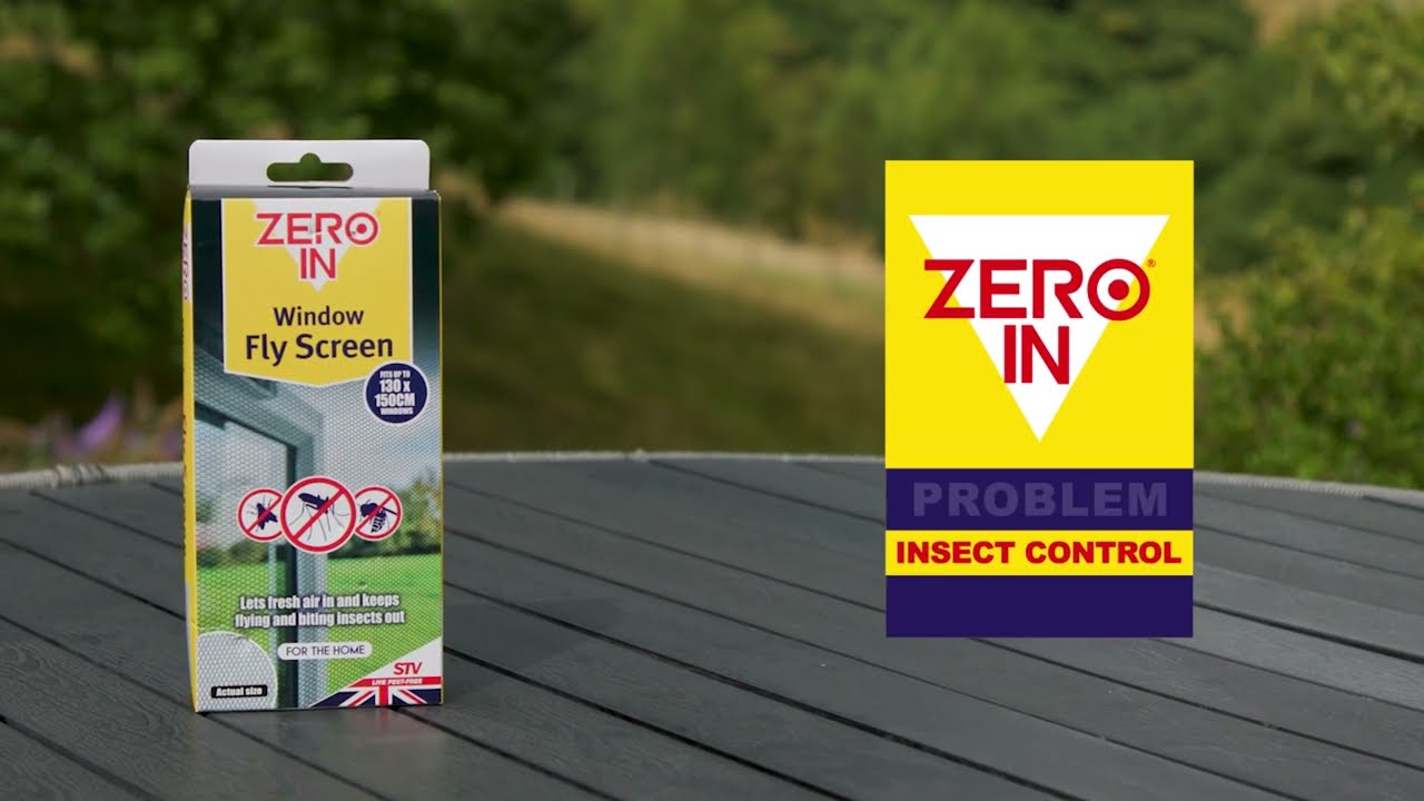 Zero In Window Fly Screen