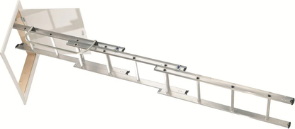 Werner Aluminium Loft Ladder – 3 Section (2.13m - 3m)