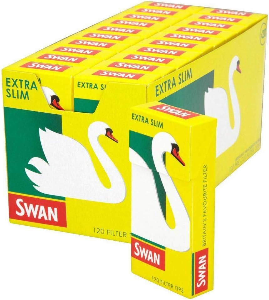 Swan Extra Slim Filters – Pack of 120