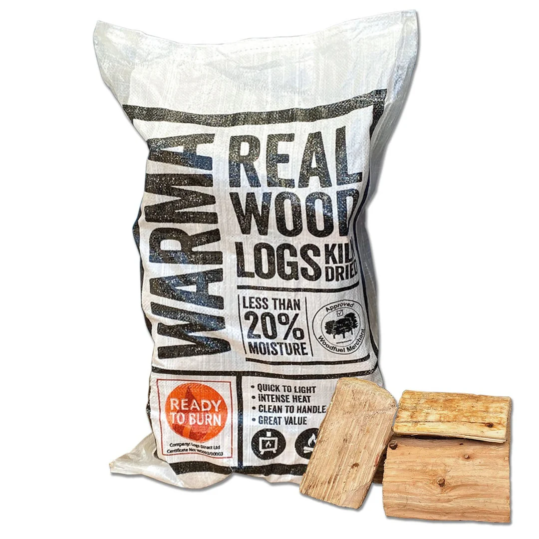 Warma Real Wood Logs – Medium Bag