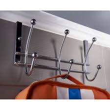 Securit Chrome Plated Overdoor Hooks 3 Pack 85MM