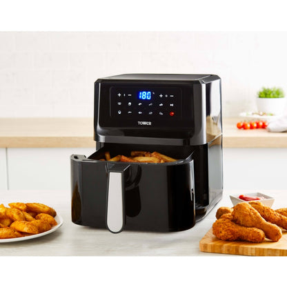 Tower Vortx Black Digital Air Fryer 5L