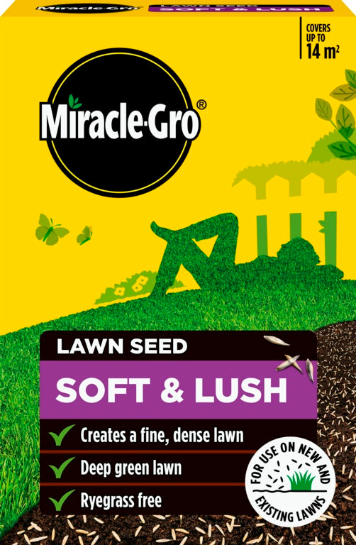 Miracle-Gro® Lawn Seed Soft & Lush