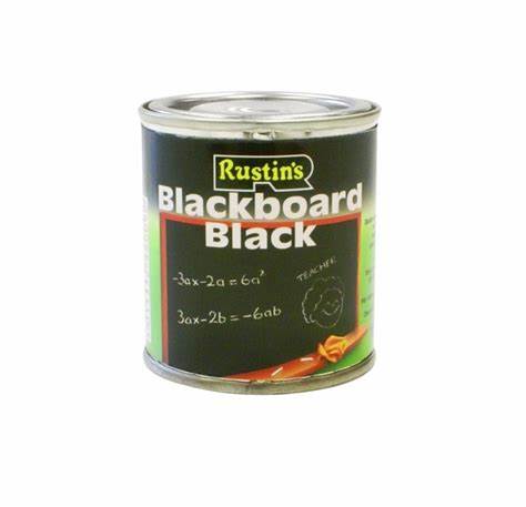 Rustins Quick Dry Blackboard Black