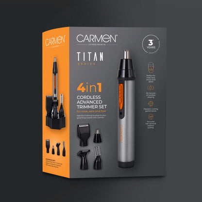 Carmen Titan Titanium Trimmer Set