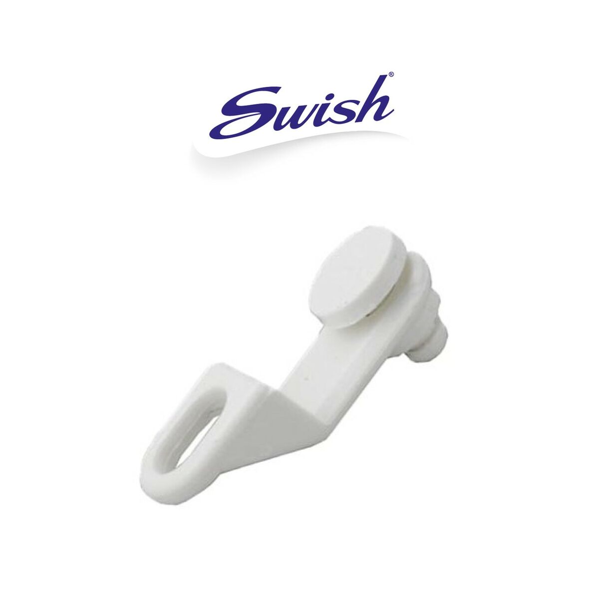 Swish Superluxe Track Gliders White, Pack of 10