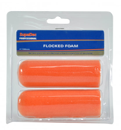 SupaDec Flocked Foam Rollers (2 Piece)