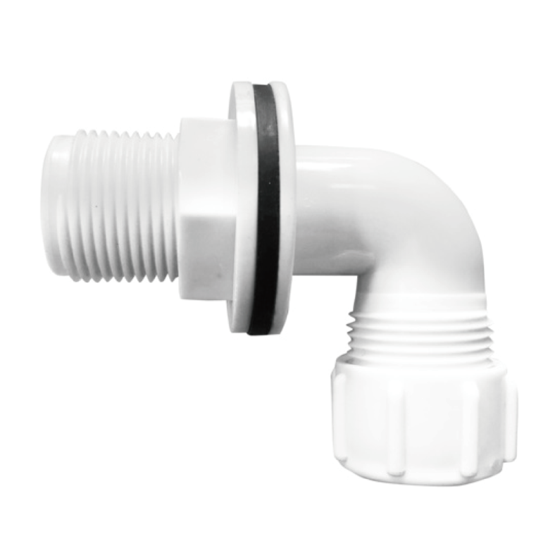 Securplumb Bent Tank Connector 22mm