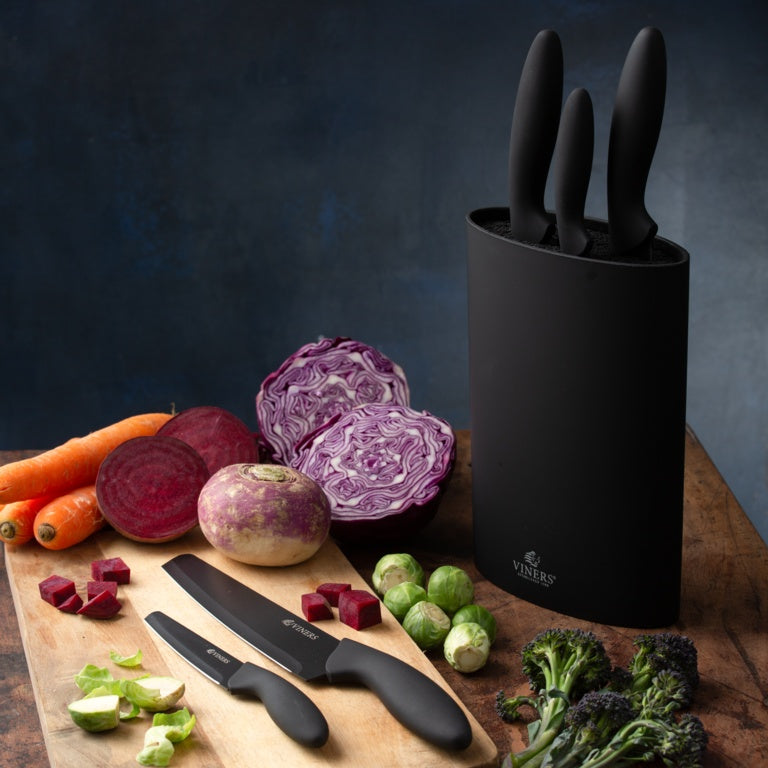 Viners Assure 5-Piece Knife Block Set