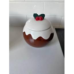 Premier Xmas Pud Cookie Jar