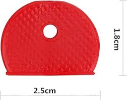 Securpak Key Cap Plastic Assorted 40 Pack