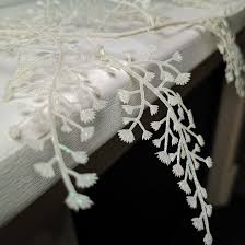 Premier Maidenhair Fern Garland Glitter White