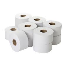 Concept 2 Ply Mini Jumbo Toilet Rolls Pack 12