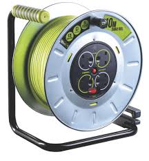 Pro Xt Metal Case Cable Reel 4 Gang 40m