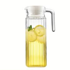 Luminarc Quadro Fridge Jug - White Lid