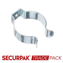Securpak Tool Clip Zinc Plated 3/4" 50 Pack