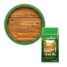 Cuprinol Garden Furniture Teak Oil 1L