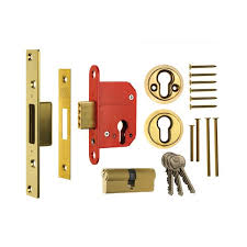 Era Euro Pro-fit Deadlock Case 63mm Finish: Brass Effect